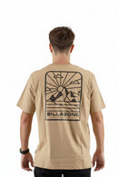 Remera Billabong Sun Down Tee Beige