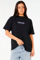 Remera Rip Curl Heritage Pacific Negro