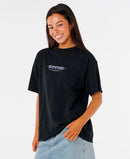 Remera Rip Curl Heritage Pacific Negro