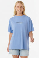 Remera Rip Curl Heritage Pacific Celeste