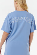 Remera Rip Curl Heritage Pacific Celeste
