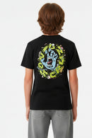 Remera Santa Cruz Kids Slime Negro