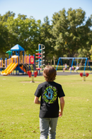 Remera Santa Cruz Kids Slime Negro