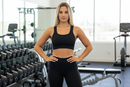 Top Roxy Fitness Time Pretend Negro