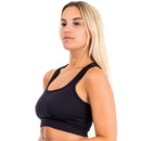 Top Roxy Fitness Time Pretend Negro