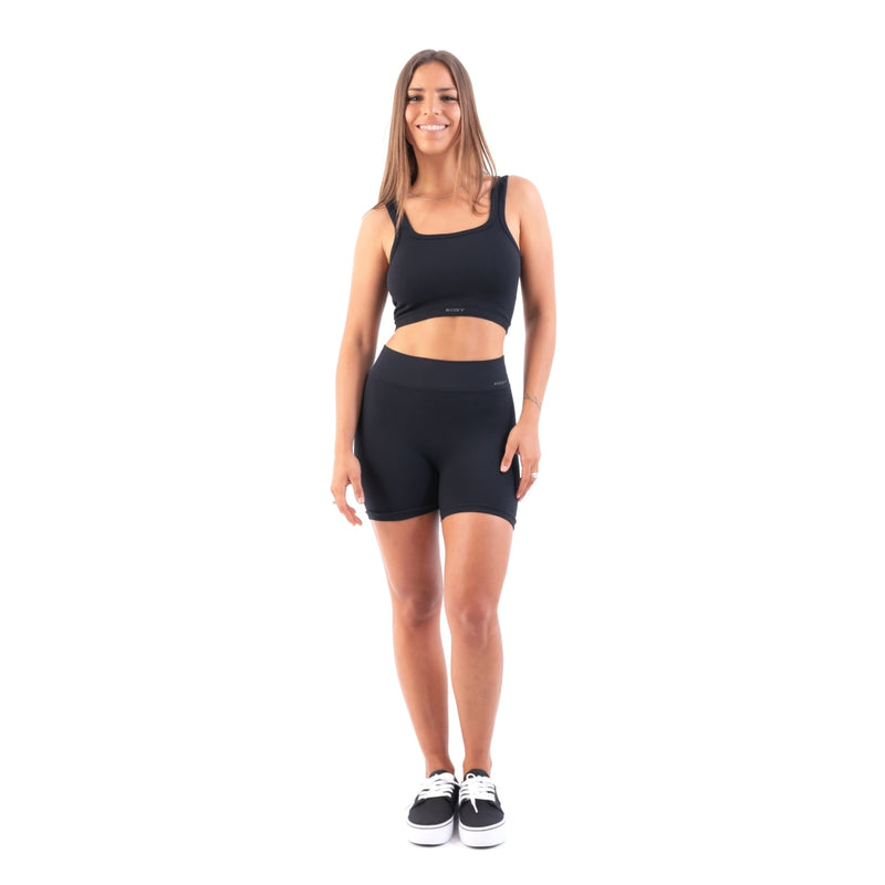 Biker Roxy Mujer Time To Pretend Seamless (Neg)