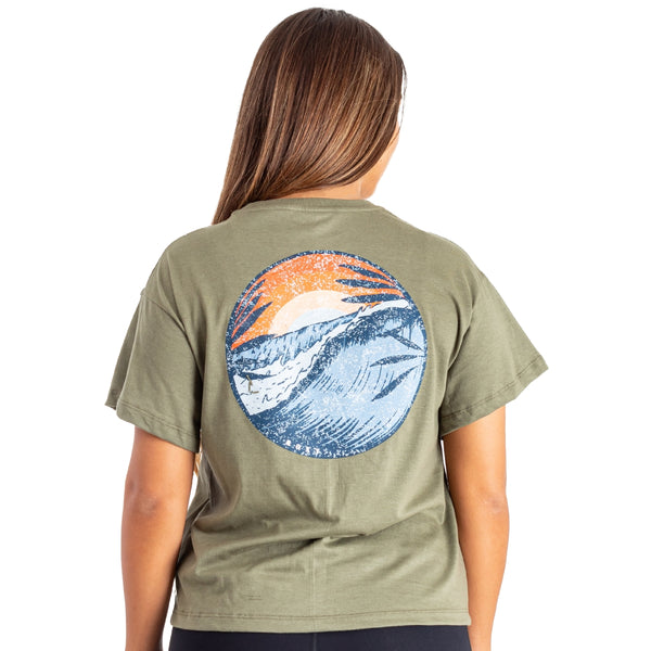 Remera Roxy M Paradise Feels (VER)