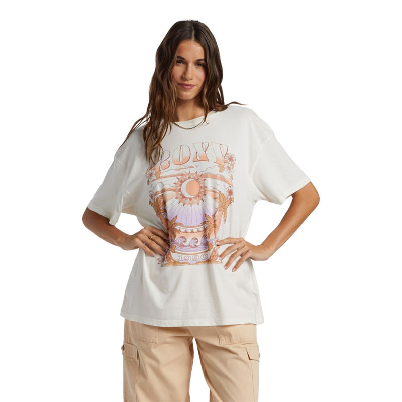 Remera Mujer Roxy Star Chart Xbfc (Crudo)