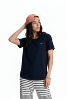 Remera Roxy Oceanwave Negro