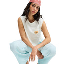 Musculosa Roxy Salt Blocks Tiza