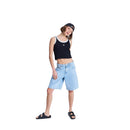 Short Roxy denim Breakers Mid Sunbleached