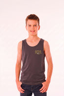 Musculosa Rip Curl Kids Tank Print Gris