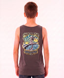 Musculosa Rip Curl Kids Tank Print Gris