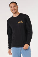 Remera Manga Larga Rip Curl EWG Poster Negro