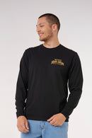 Remera Manga Larga Rip Curl EWG Poster Negro