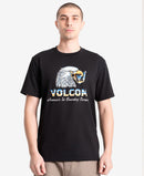 Remera Volcom American Steel Negro