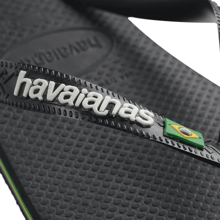 Ojota Havaianas H Hv Brasil Logo Negro