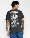 Remera Rvca Ride Free Gris