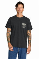 Remera Rvca Ride Free Gris