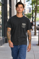 Remera Rvca Ride Free Gris