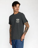 Remera Rvca Ride Free Gris
