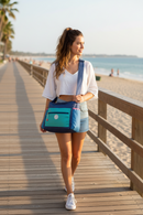 Bolso Rip Curl Rip Azul Celeste