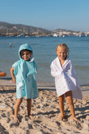 Poncho Mibi Shark Verde Agua