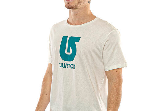 Remera Burton H Vertical White-Blue