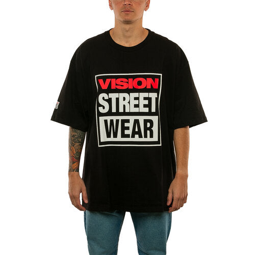 Remera Vision Long Fit Classic Negro