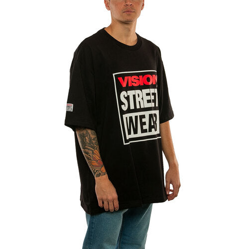 Remera Vision Long Fit Classic Negro