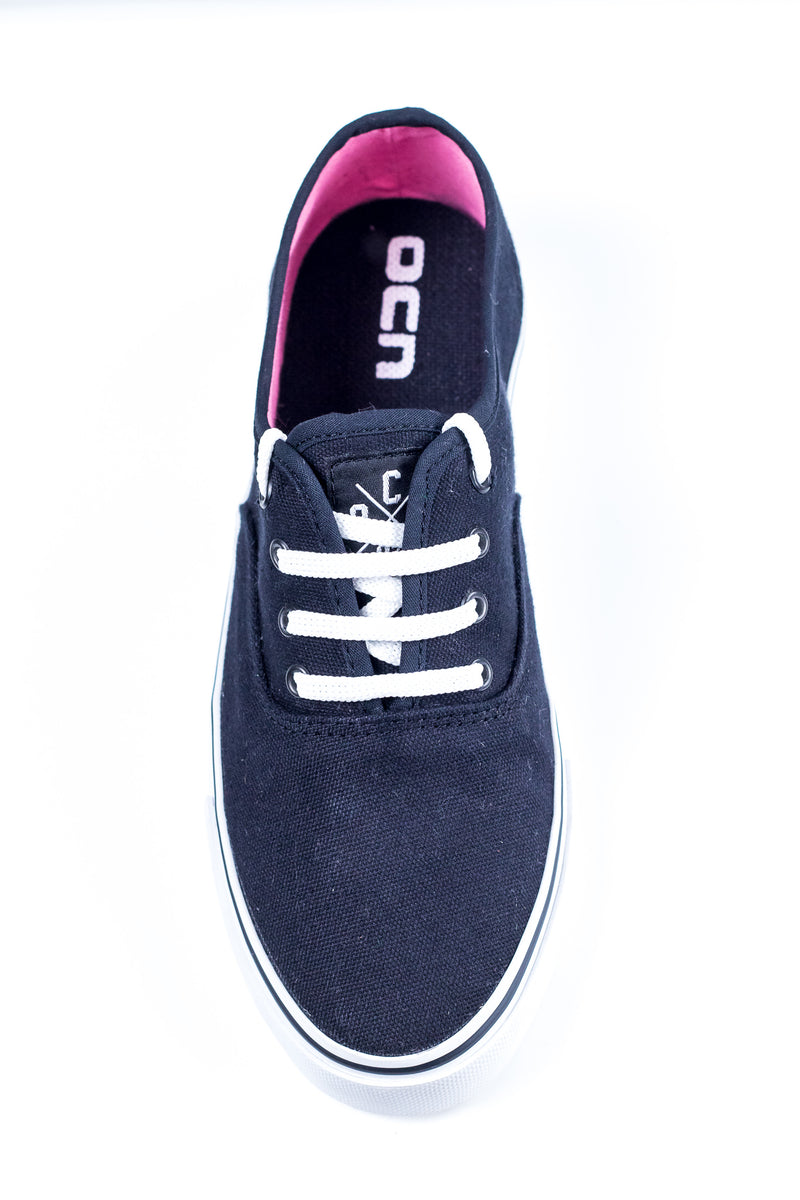 Zapatillas Ocn Low Deck Negro/Blanco