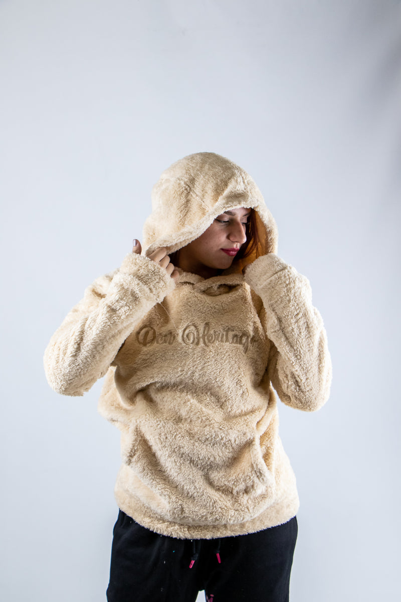 Buzo Ocn Mujer Cozy Hood Camel Claro Beige 266