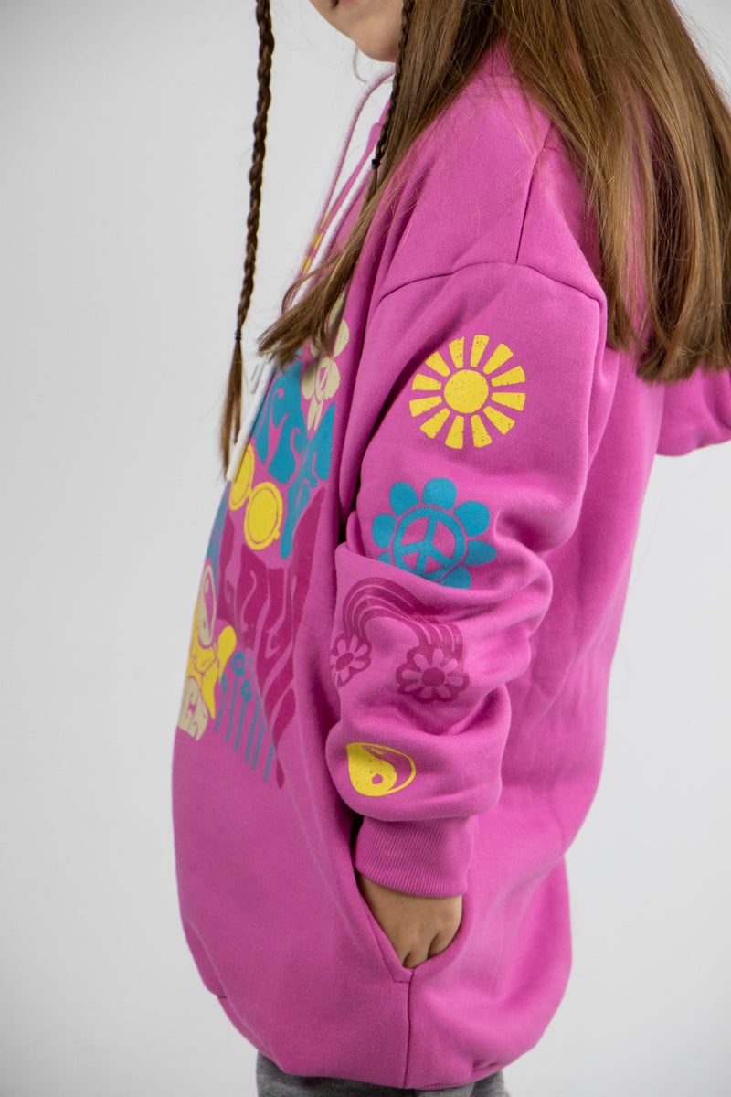 Buzo Ocn De KIDS Lola Super Pink 154 Oversize