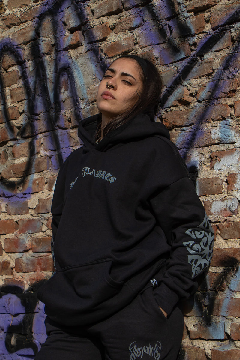 Buzo Dos Padres M Oversize Negro 3H