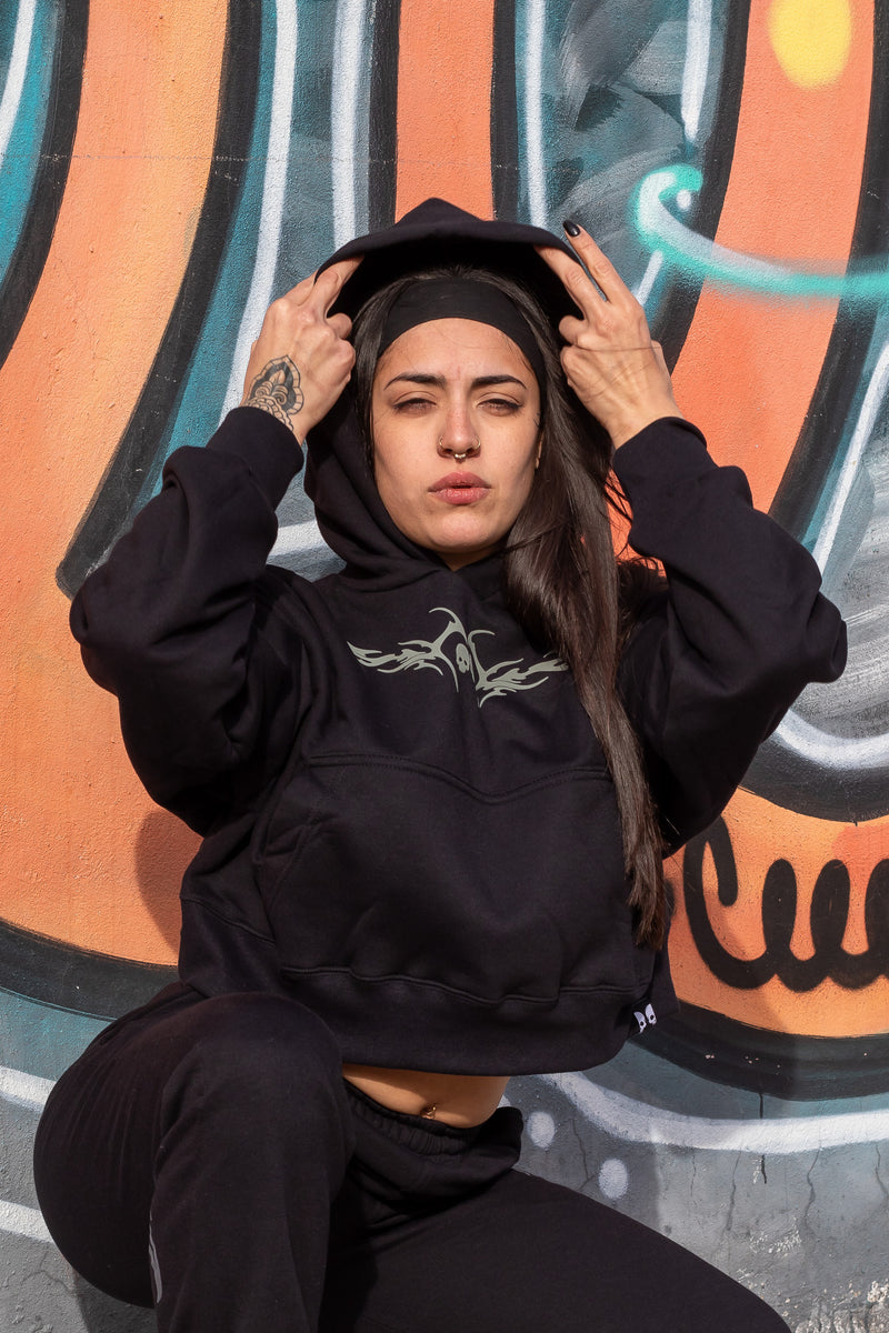 Buzo Dos Padres M Crop Oversize 6018F