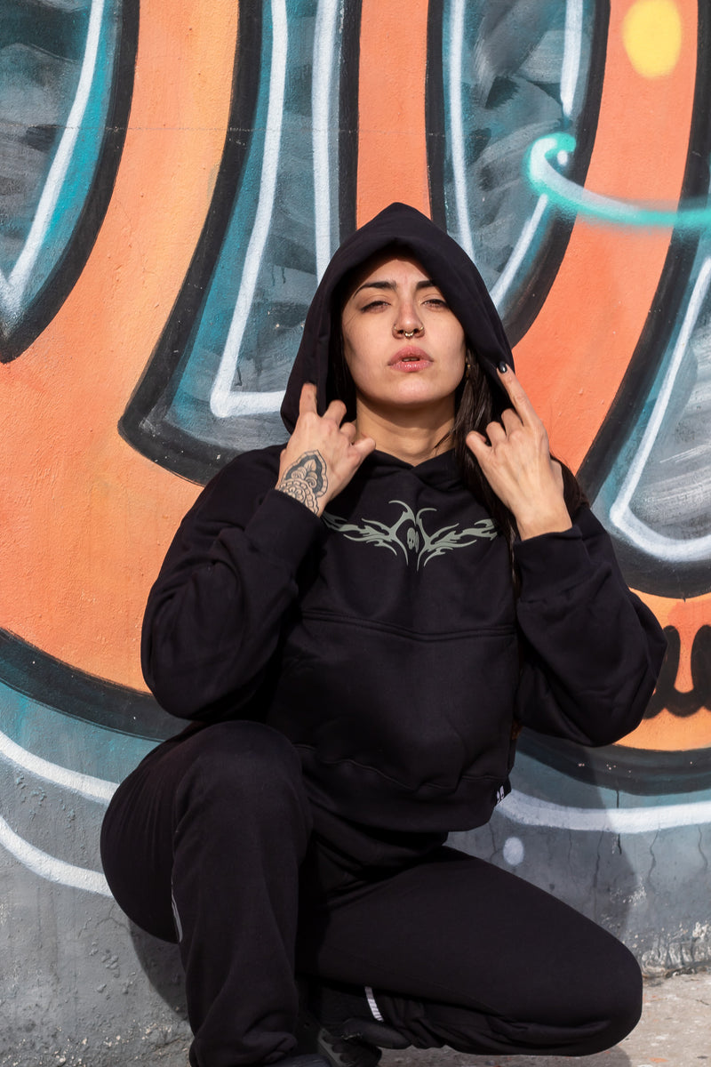 Buzo Dos Padres M Crop Oversize 6018F