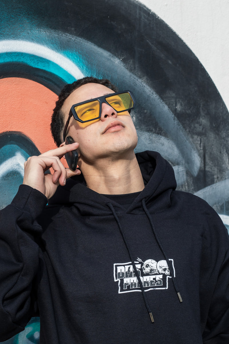 Buzo Dos Padres H Regular Negro 6015H Unisex