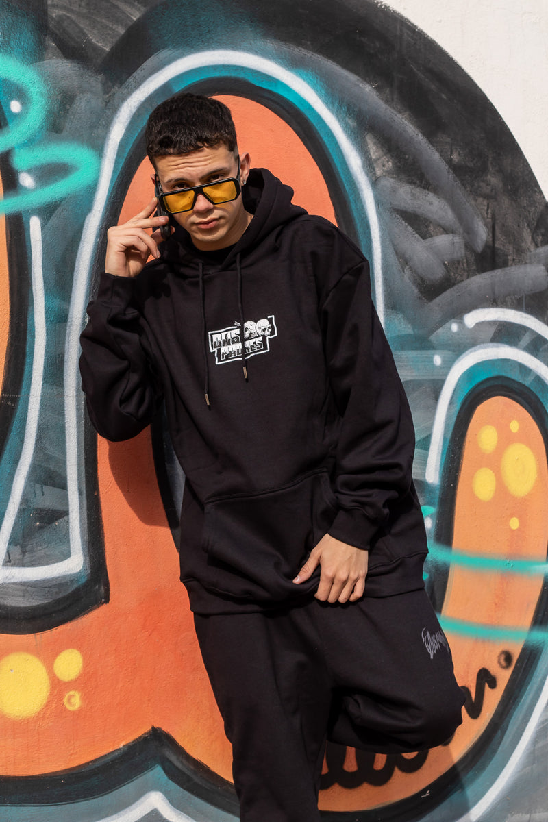 Buzo Dos Padres H Regular Negro 6015H Unisex