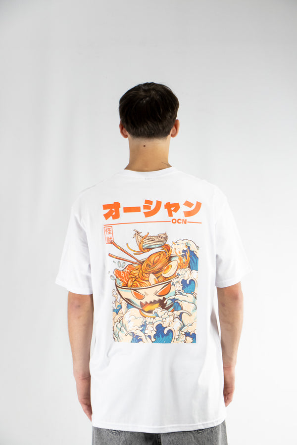 Remera Ocn H Orian Blanco 702K4 RELAX