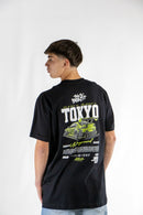 Remera Ocn H Racing Negro 701P8 RELAX