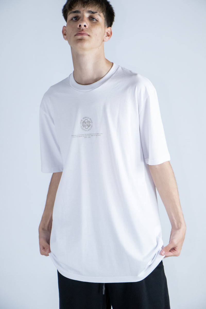 Remera Hombre Ocn Premiun Blanco (K8)