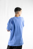 Remera Thrasher H T-Shirt Sucka Free Celeste