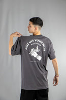 Remera Dos Padres H Oversize Gris 6A