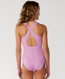 Bikini Rip Curl Kids Piece Premium Violeta