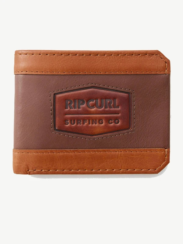 Billetera RipCurl Rca Wl Lth Mar Rfid K4 Marron