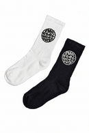 Medias Rip Curl Towell Negro/Blanco