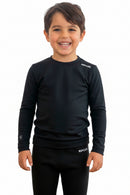 Camiseta Rip Curl Térmica Fleeze Negro