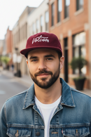 Gorra Volcom Snap Dad Bordo