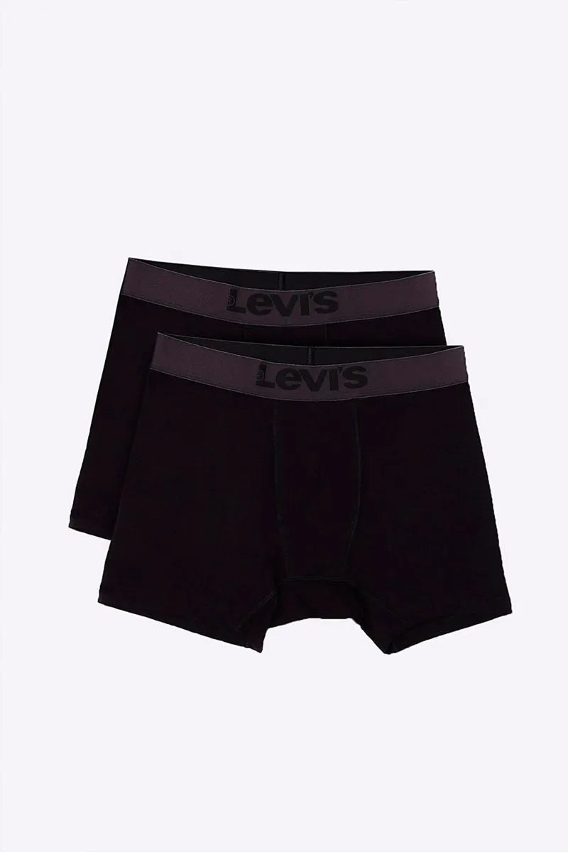 Boxer Levis Brief 2 Pack Negro