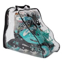 Rollers Stark Kids Extensible Crazy Skull Turquesa Kit Con Protecciones